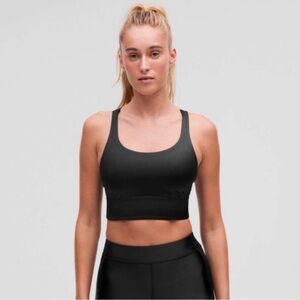 Lululemon Energy LL Black Satin Bra